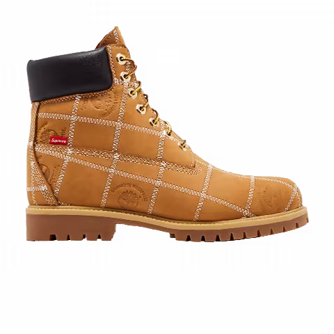 Supreme x Timberland 6 Inch Premium Waterproof Boot 'Patchwork - Wheat'