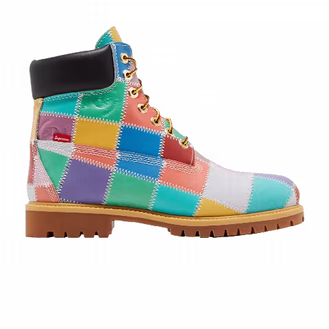 Supreme x Timberland 6 Inch Premium Waterproof Boot 'Patchwork - Multi-Color'