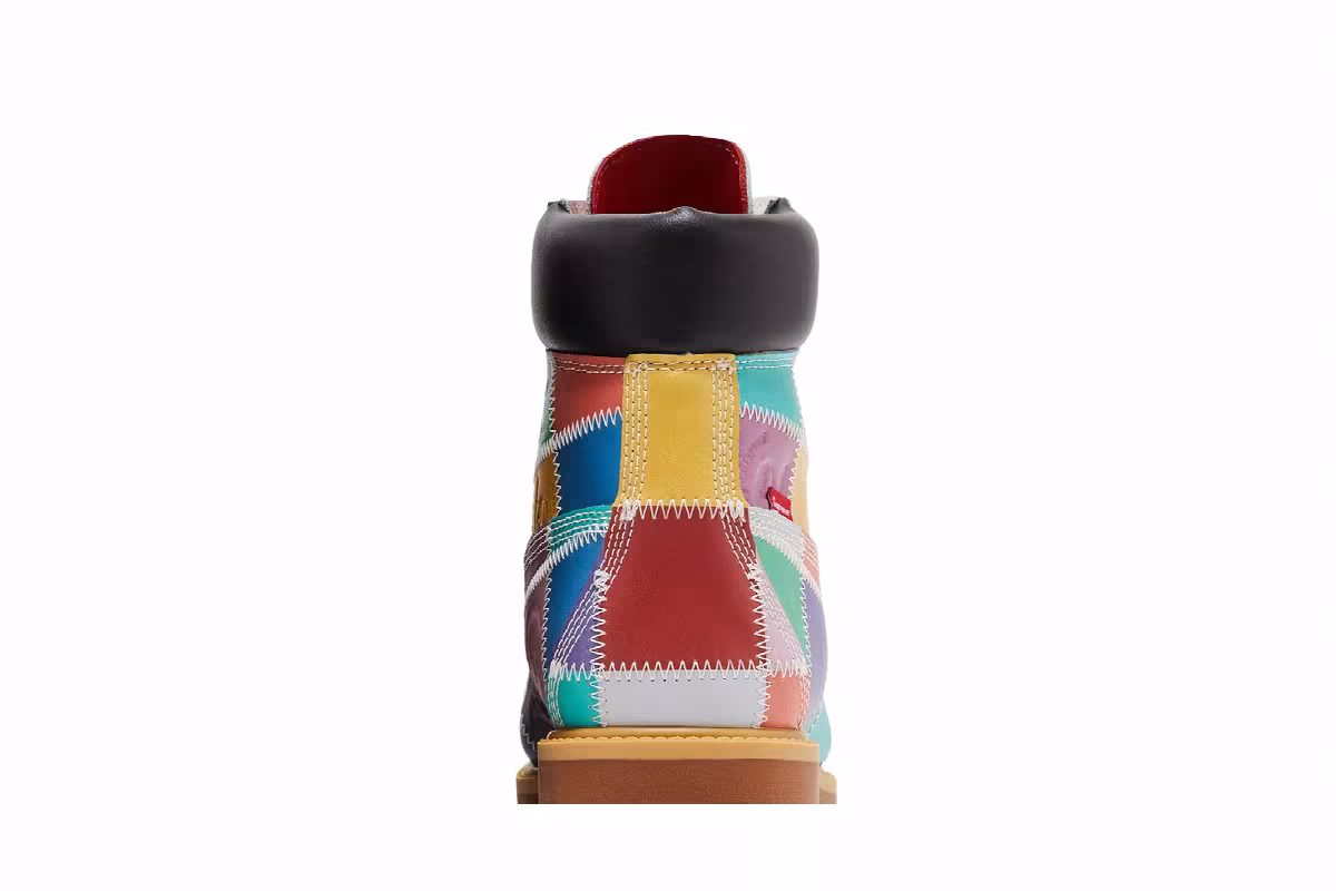 Supreme x Timberland 6 Inch Premium Waterproof Boot Patchwork - Multi-Color, view 8