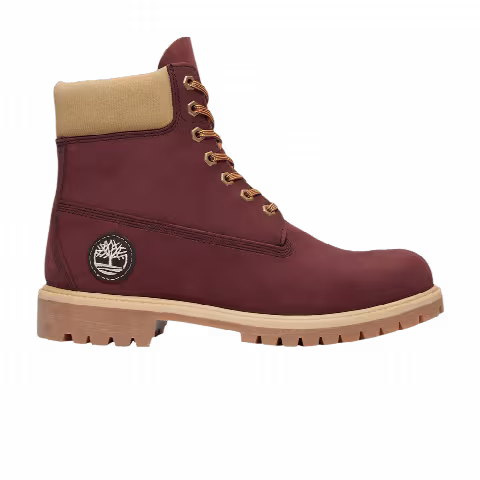 Timberland 6 Inch Premium Waterproof Boot 'Burgundy Beige'