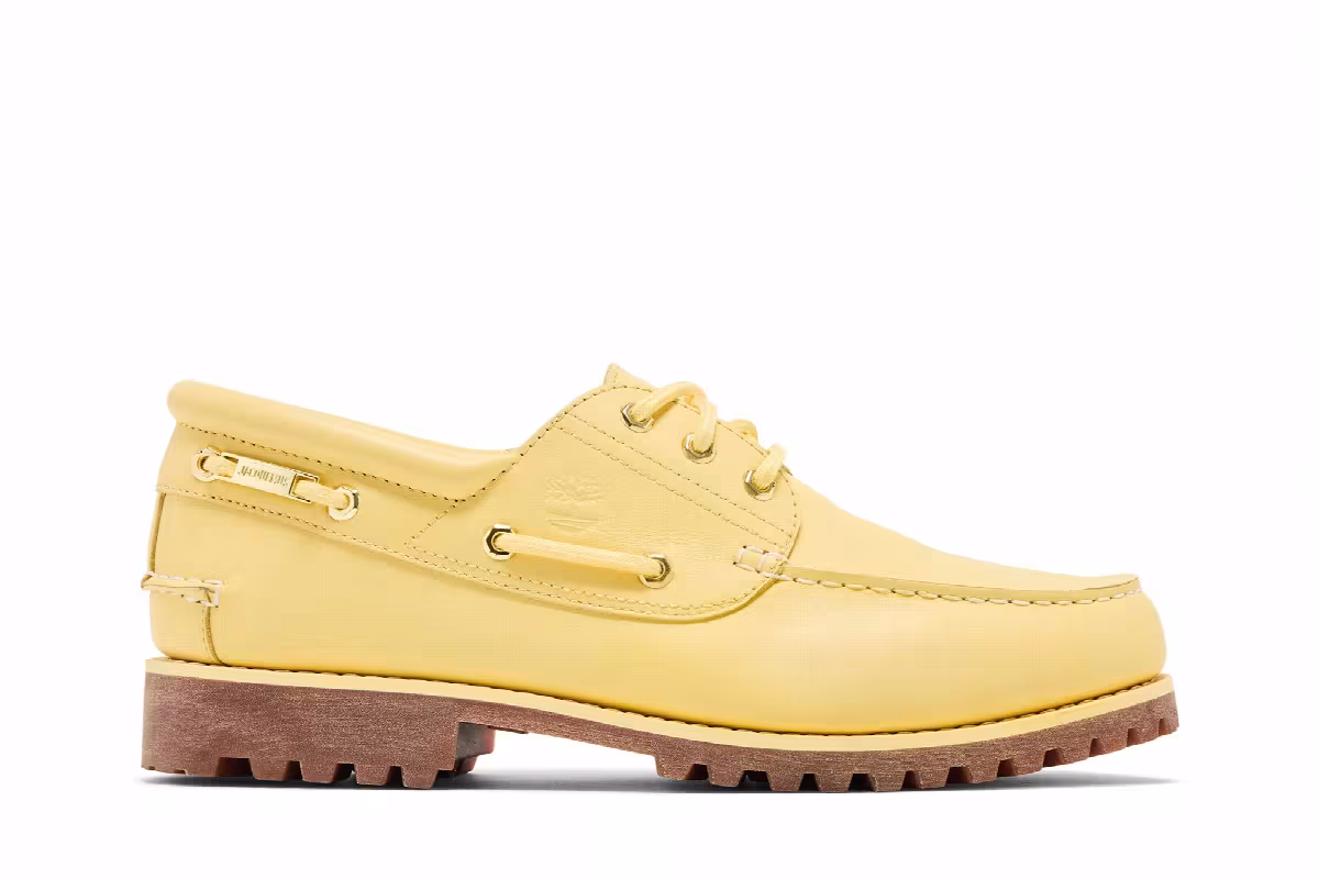 Jacquemus x Timberland 3-Eye Classic Lug Boat La Bateau, view 2
