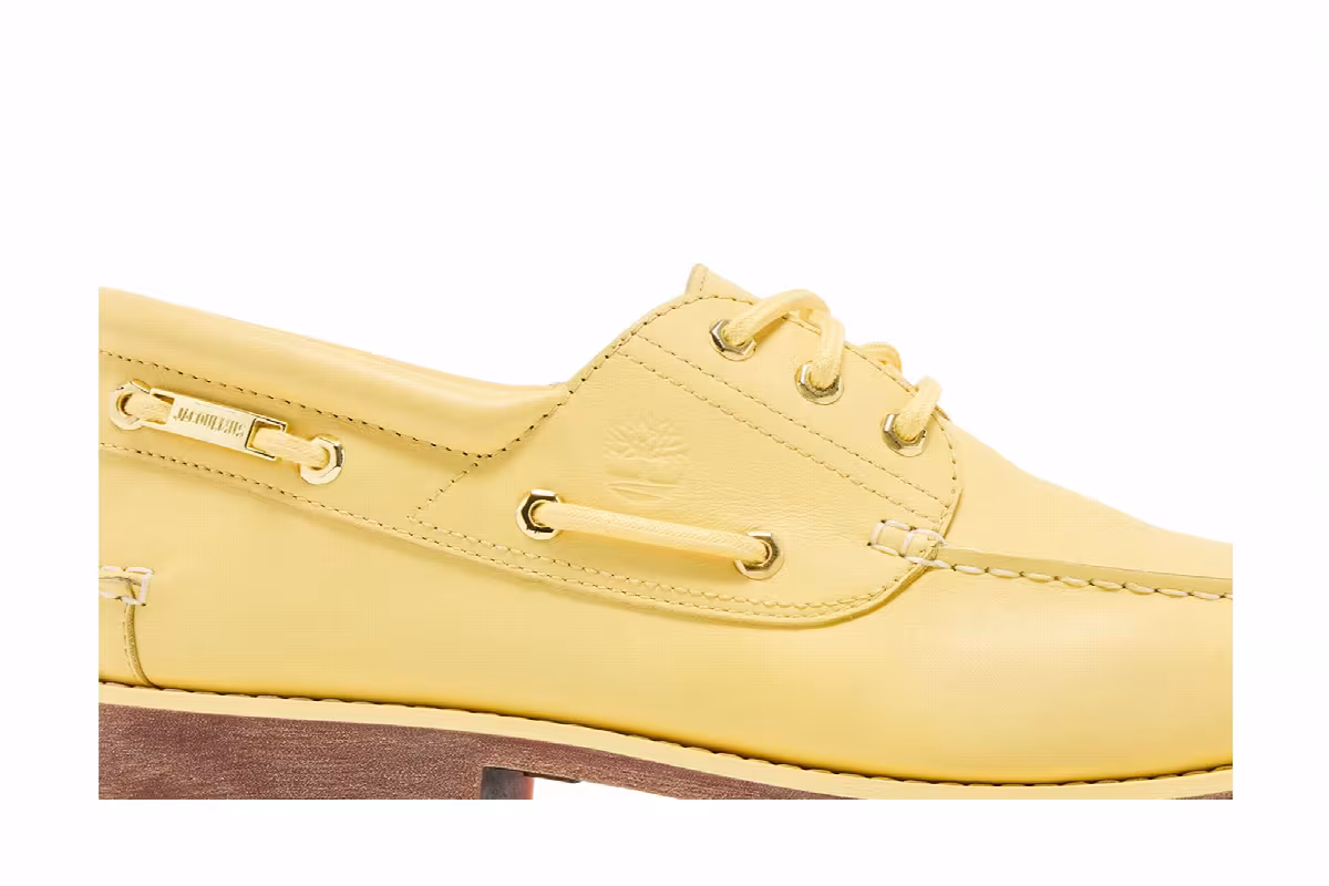 Jacquemus x Timberland 3-Eye Classic Lug Boat La Bateau, view 3