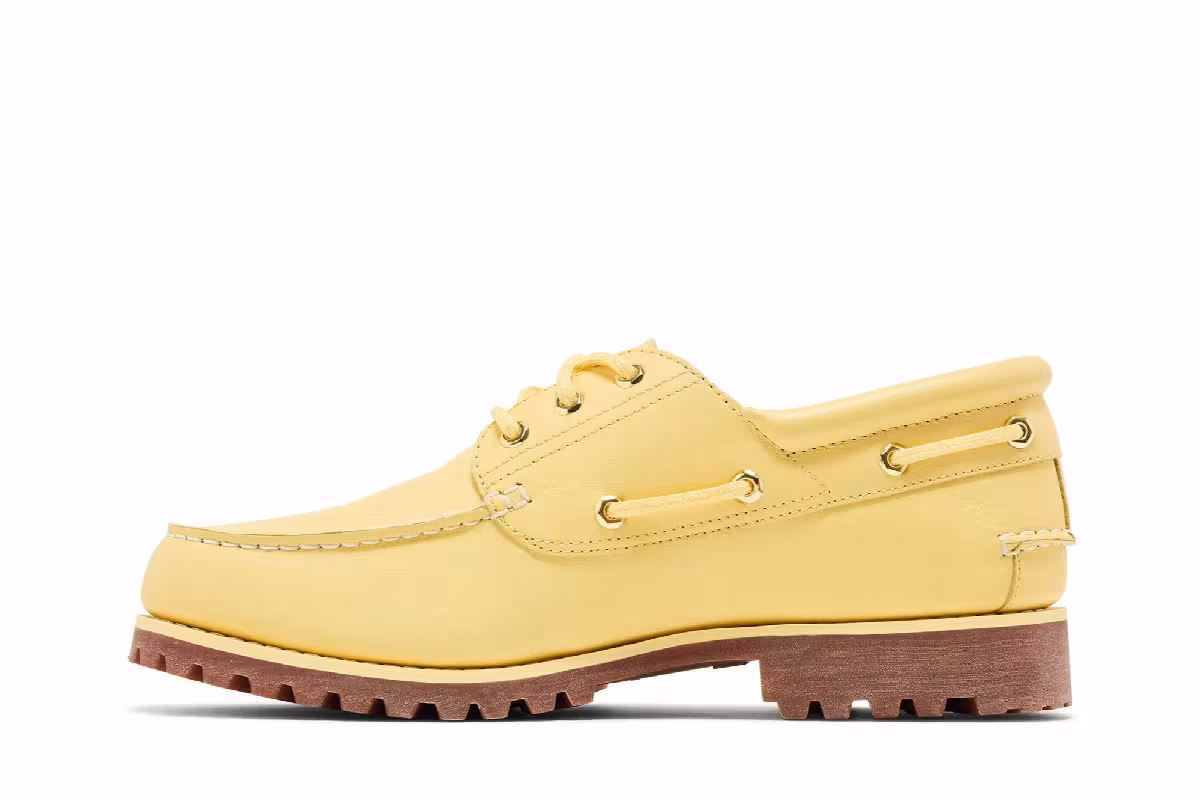 Jacquemus x Timberland 3-Eye Classic Lug Boat La Bateau, view 4