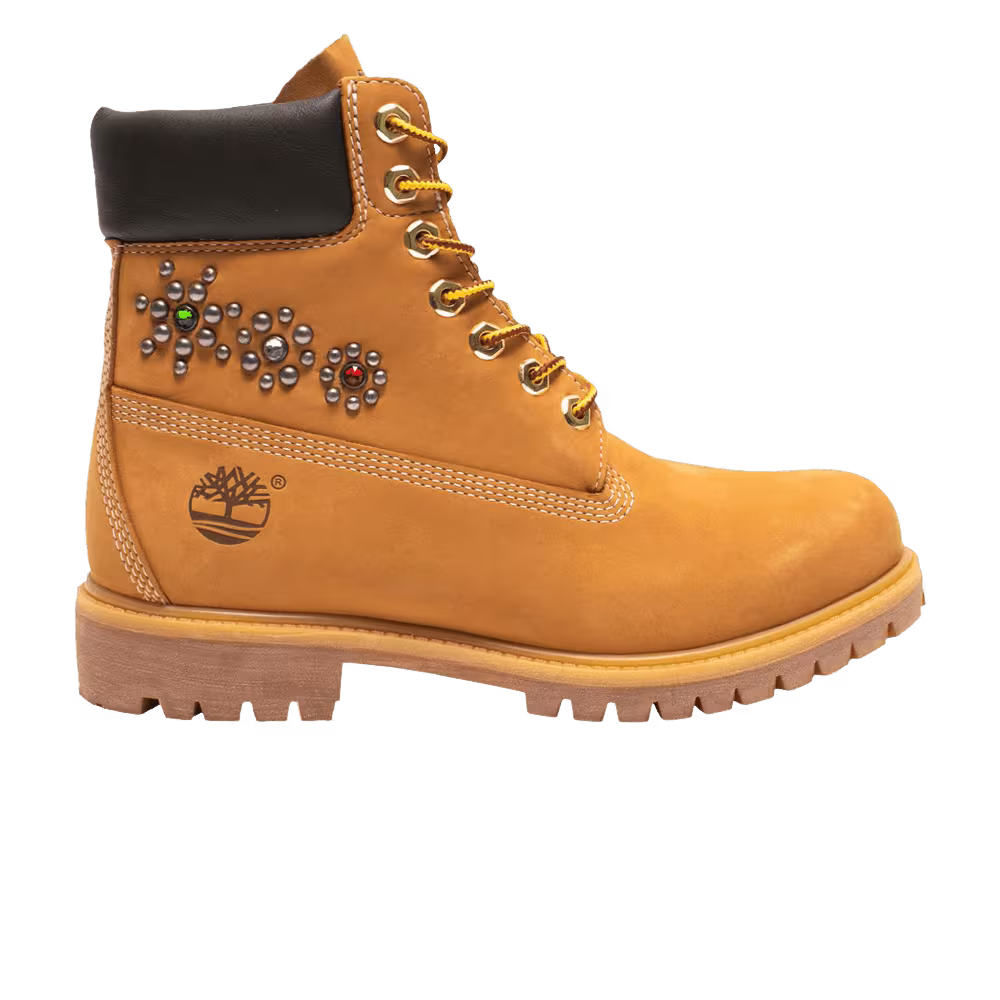 One Block Down x Hollywood Trading Company x Timberland 6 Inch Premium Boot Wheat