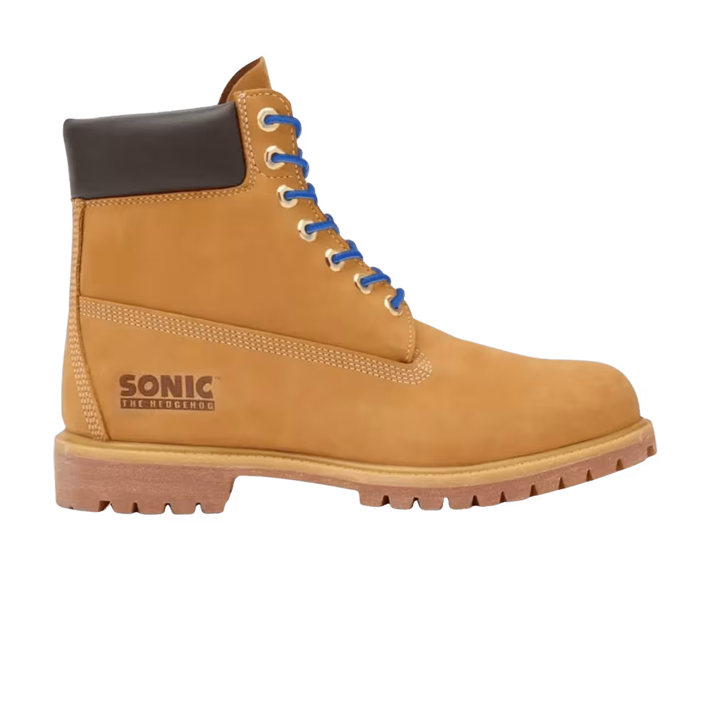Sonic the Hedgehog x Timberland 6 Inch Premium Waterproof Boot Wheat
