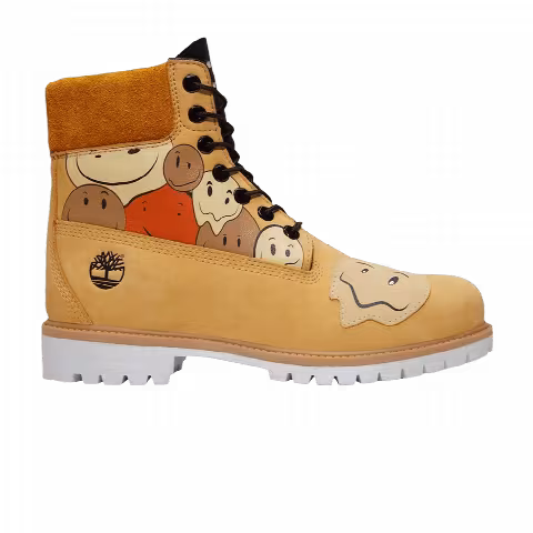CNSTNT DVLPMNT x Timberland Wmns 6 Inch Premium Waterproof Boot 'Melted Smileys'