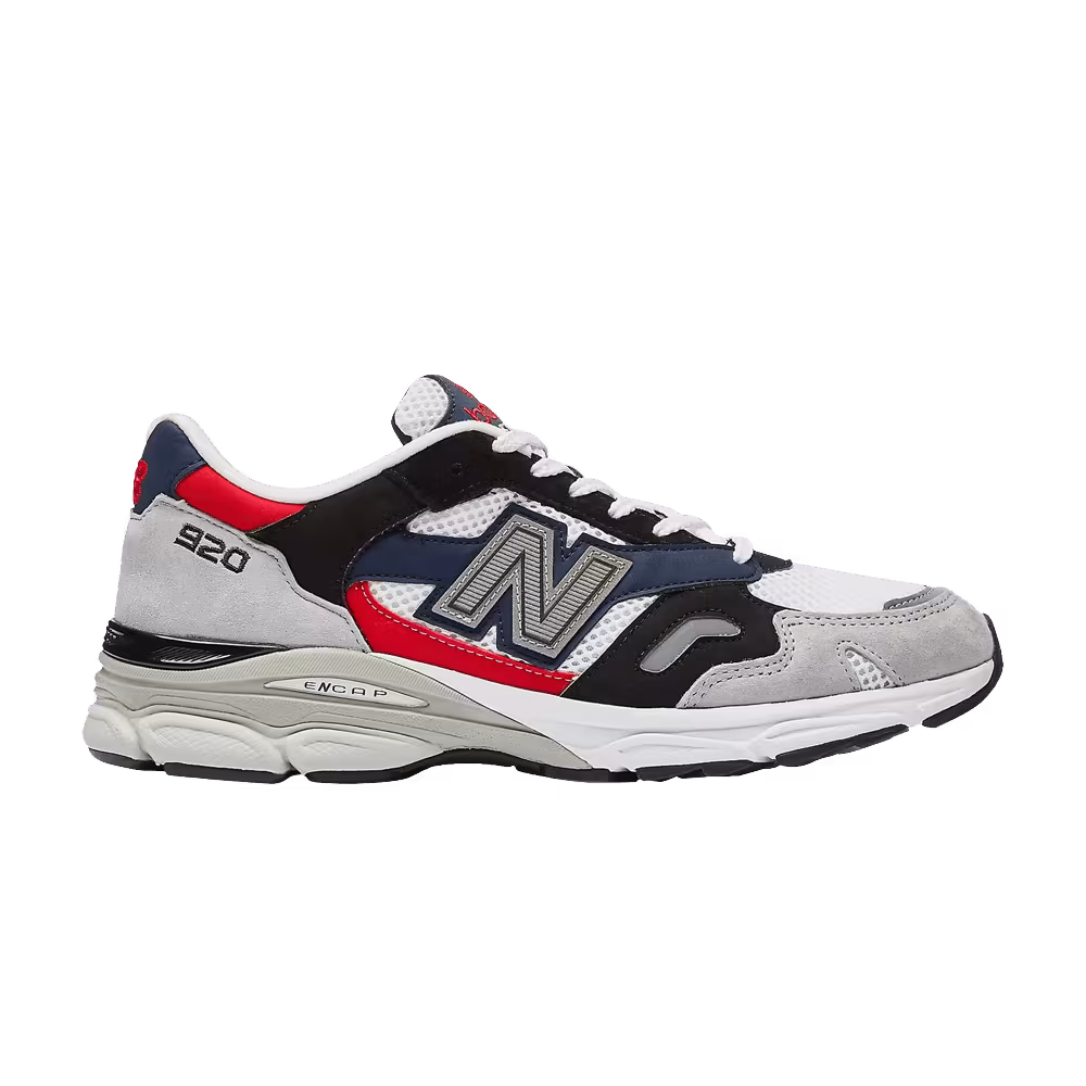 New Balance 920 Made In England 4E Wide Grey Black