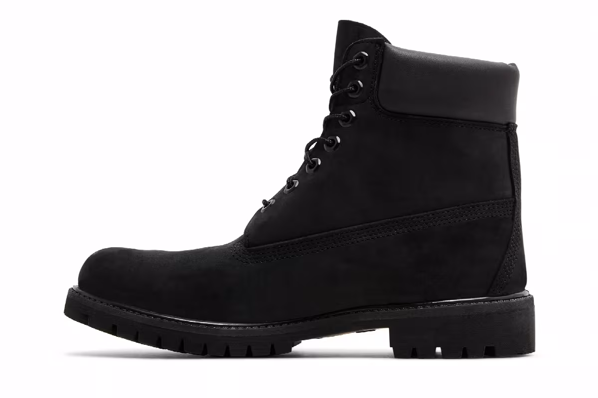 Timberland 6 Inch Premium Boot Black, view 4