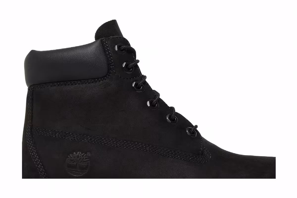 Timberland 6 Inch Premium Junior Black, view 3