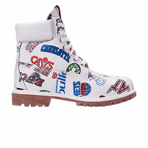 Timberland NBA x Mitchell and Ness x 6 Inch Classic Premium Boot 'Throwback Logos'