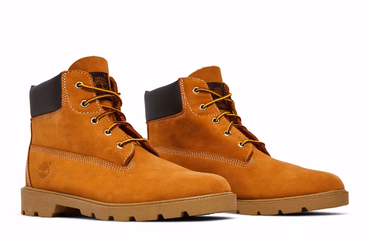 Timberland 6 Inch Boot Junior Beige, view 9