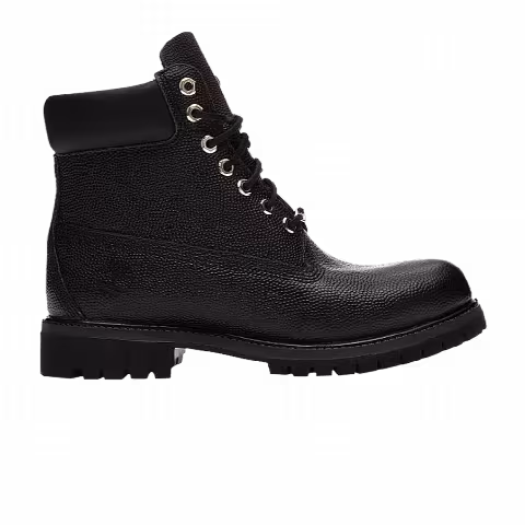 Timberland 6 Inch Premium Football Leather Boot 'Black'