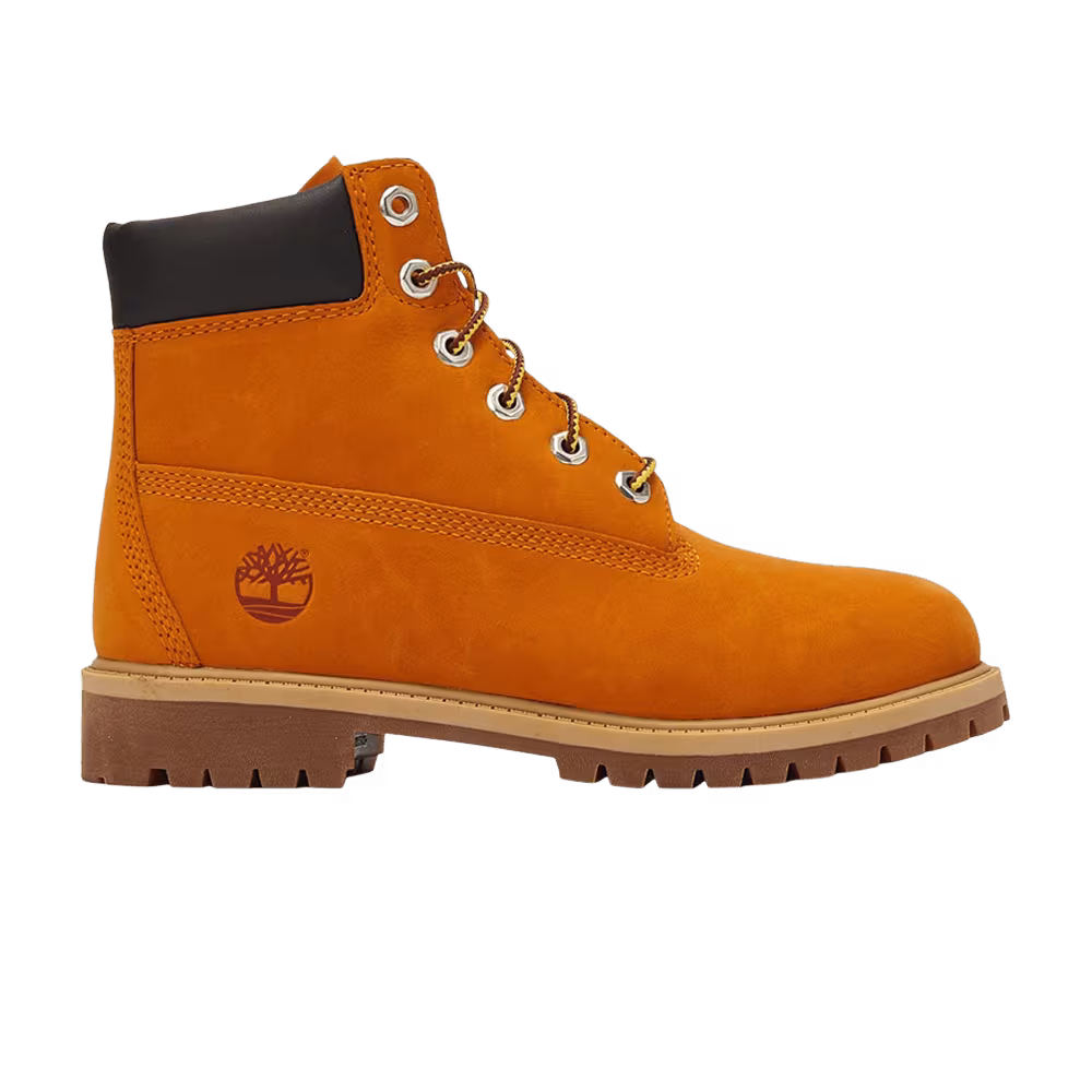 Timberland 6 Inch Premium Boot Junior Cheddar