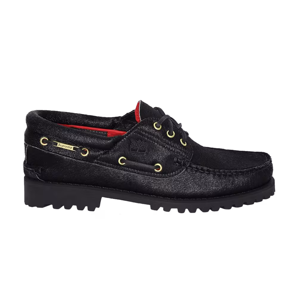Supreme x Timberland 3-Eye Classic Lug Black