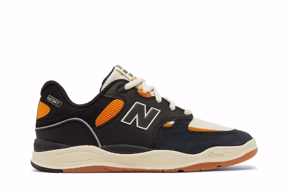 New Balance Tiago Lemos x Numeric 1010 Black Orange, view 2
