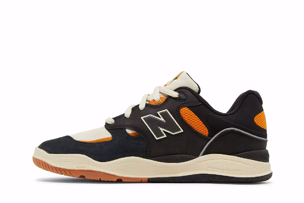 New Balance Tiago Lemos x Numeric 1010 Black Orange, view 4