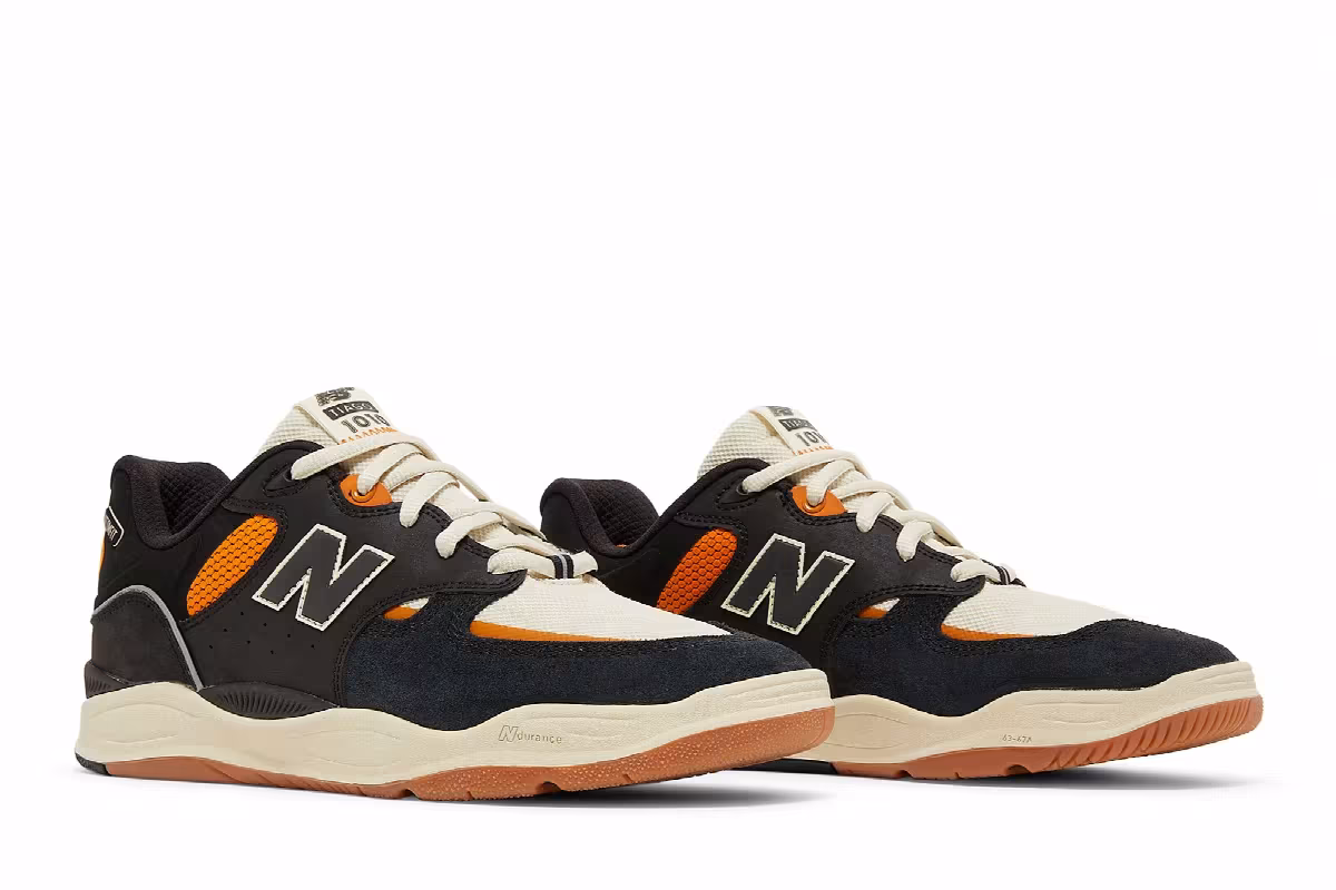 New Balance Tiago Lemos x Numeric 1010 Black Orange, view 9