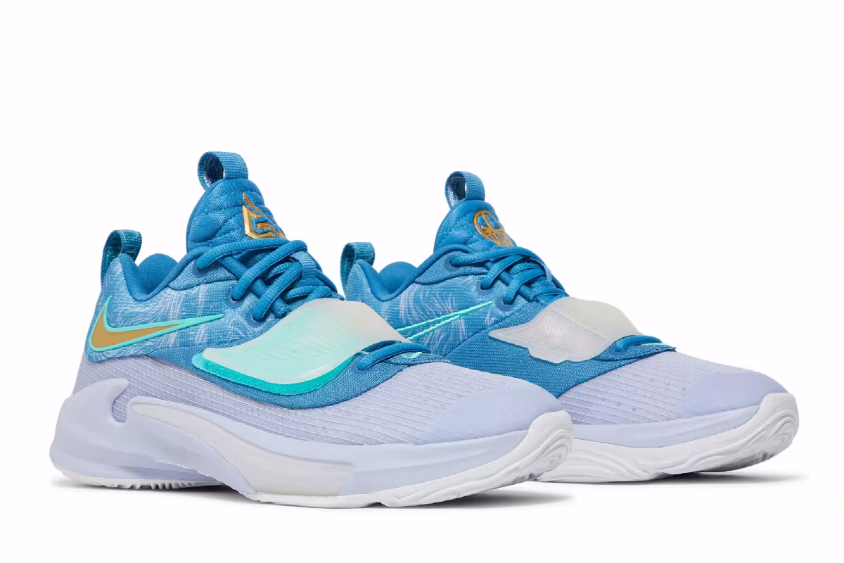 Nike Zoom Freak 3 GS Freezing Time, view 9