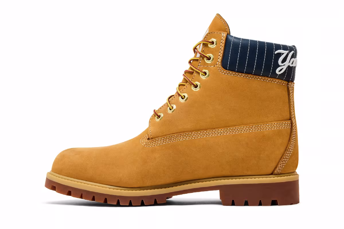 MLB x New Era x Timberland 6 Inch Waterproof Boot Yankees, view 4