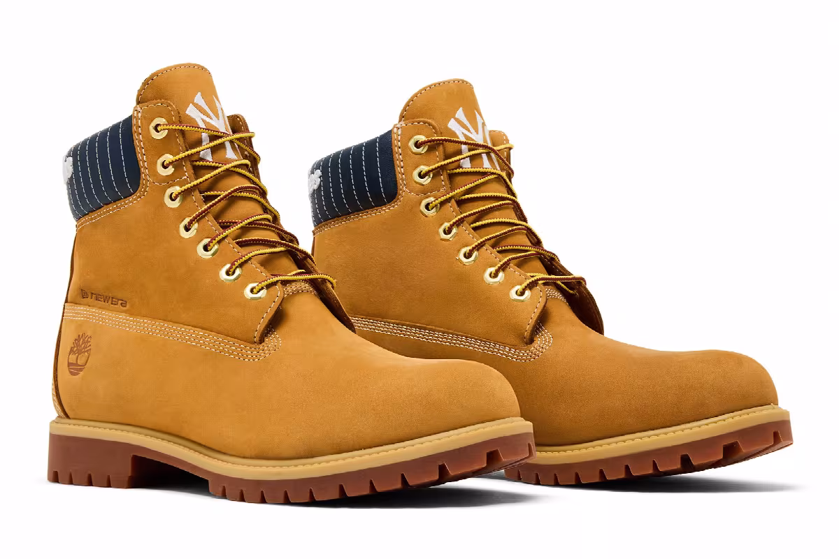 MLB x New Era x Timberland 6 Inch Waterproof Boot Yankees, view 9
