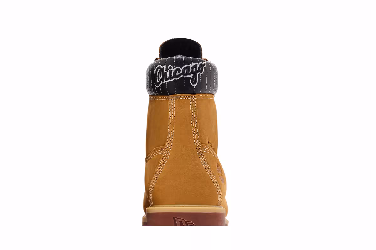 MLB x New Era x Timberland 6 Inch Waterproof Boot White Sox, view 8