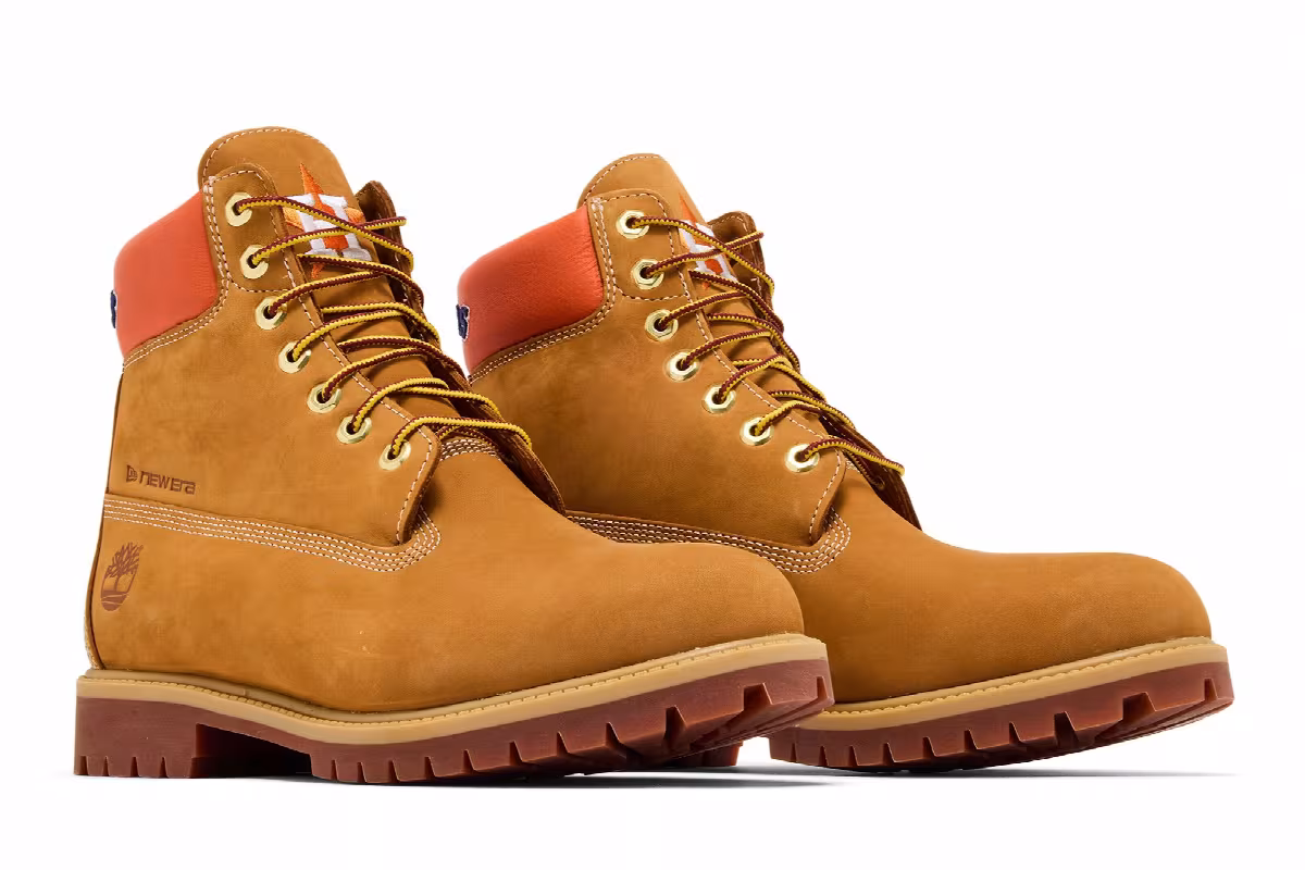 MLB x New Era x Timberland 6 Inch Waterproof Boot Astros, view 9