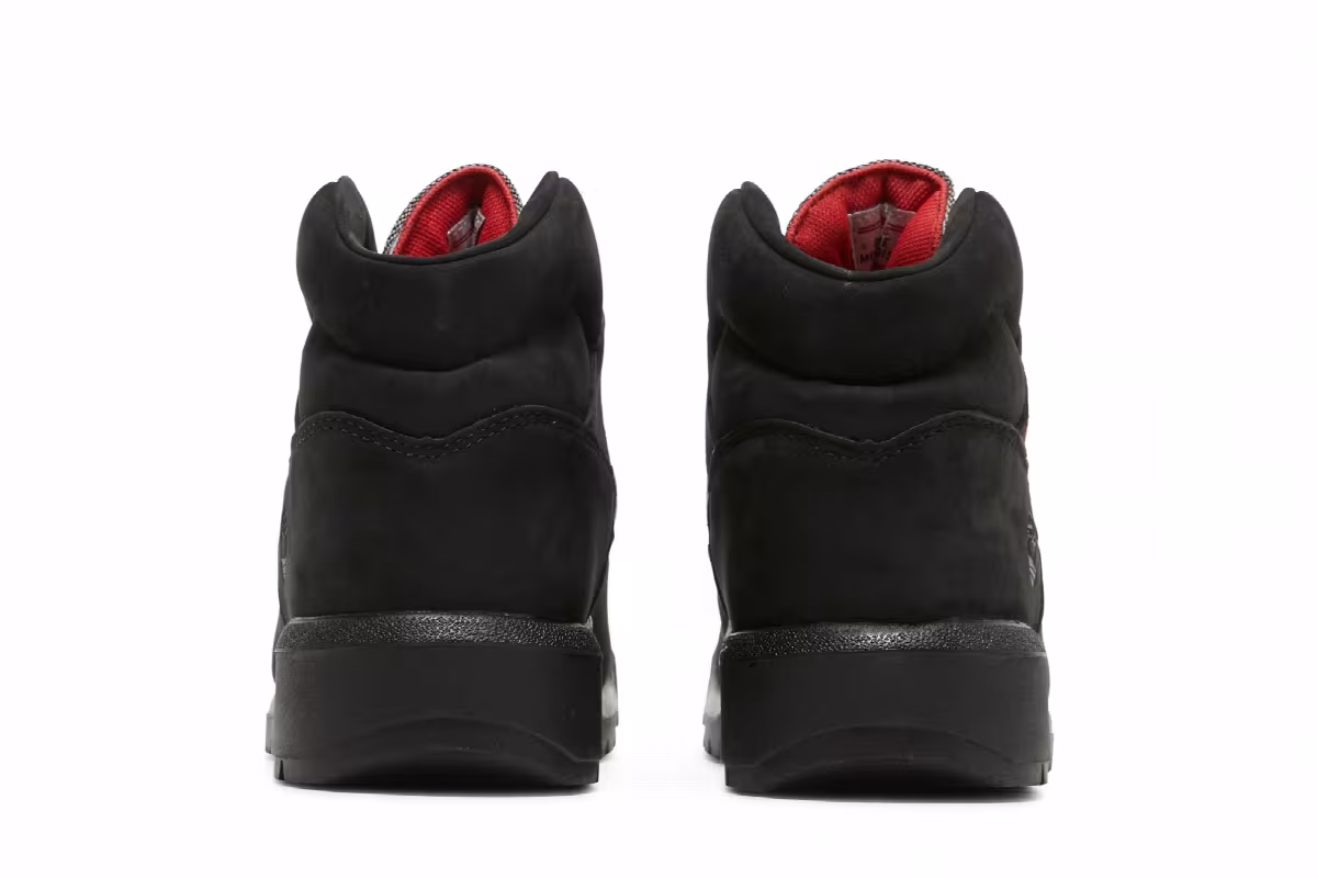 Supreme x New York Yankees x Timberland Field Boot Black, view 7