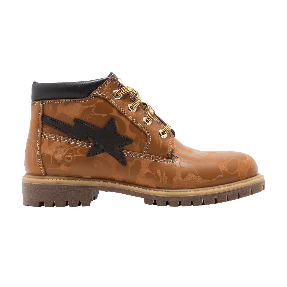 BAPE x Timberland Chukka Classic Boot Wheat