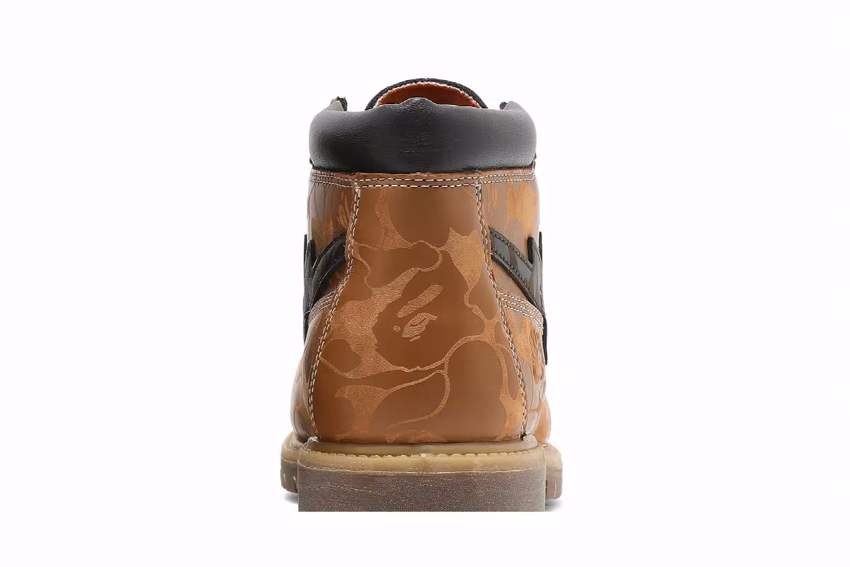 BAPE x Timberland Chukka Classic Boot Wheat, view 8