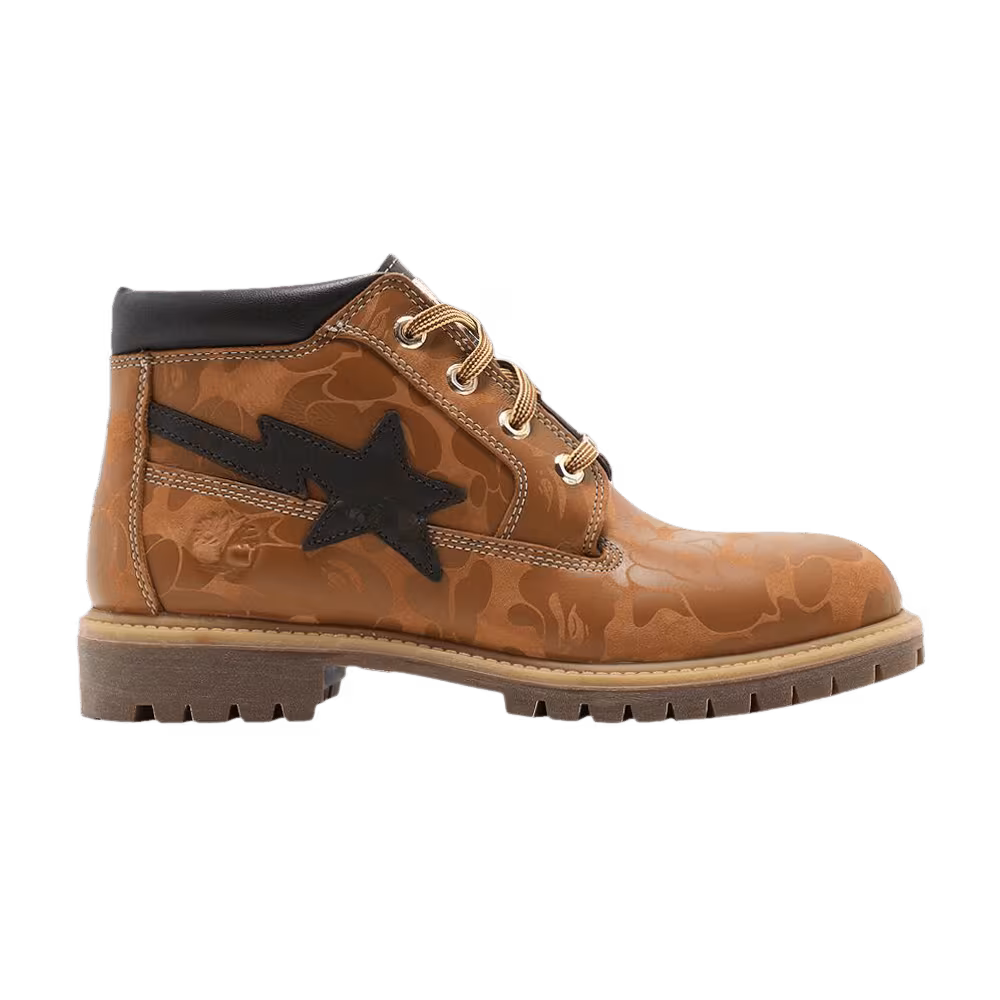 BAPE x Timberland Chukka Classic Boot Wide Wheat