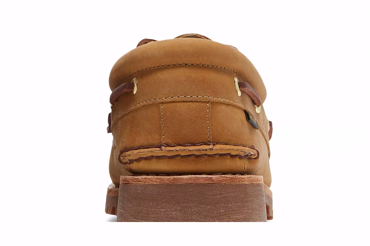 Aimé Leon Dore x Timberland 3-Eye Classic Lug Boat Wheat, view 8