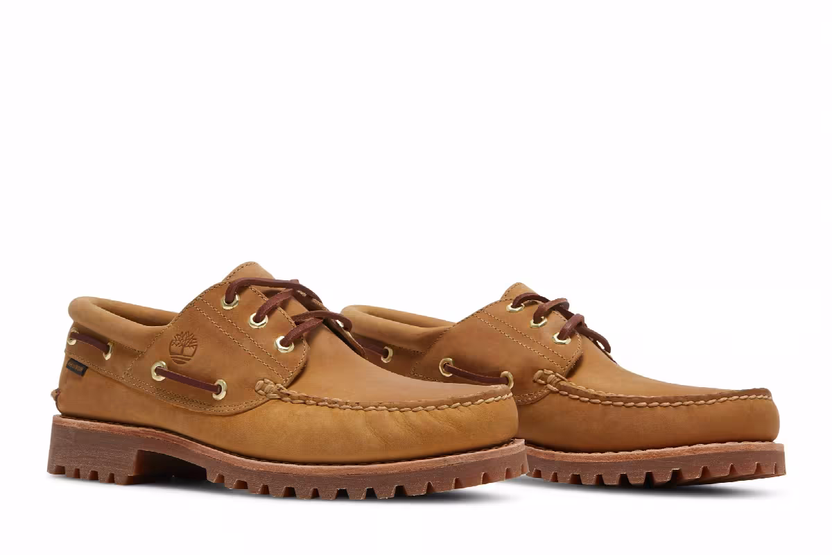 Aimé Leon Dore x Timberland 3-Eye Classic Lug Boat Wheat, view 9