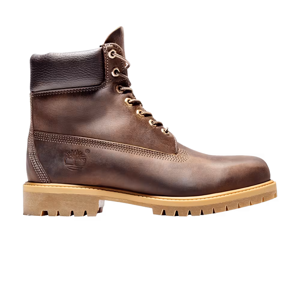 Timberland 6 Inch Premium Waterproof Heritage Boot Brown