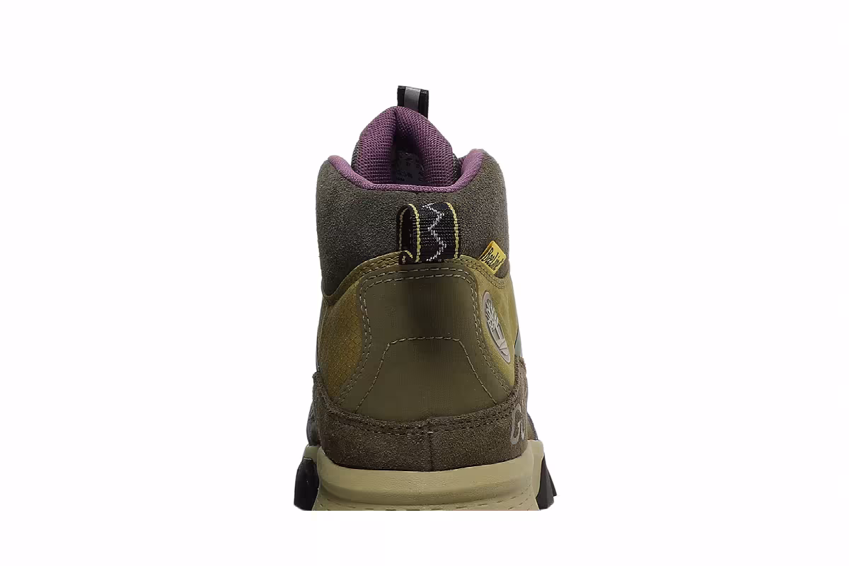 Bee Line x Timberland Garrison Trail Mid Hikers Medium Blue Suede, view 8