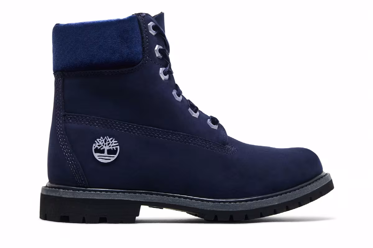Timberland Women's 6 Inch Premium Boot Dark Blue, view 2