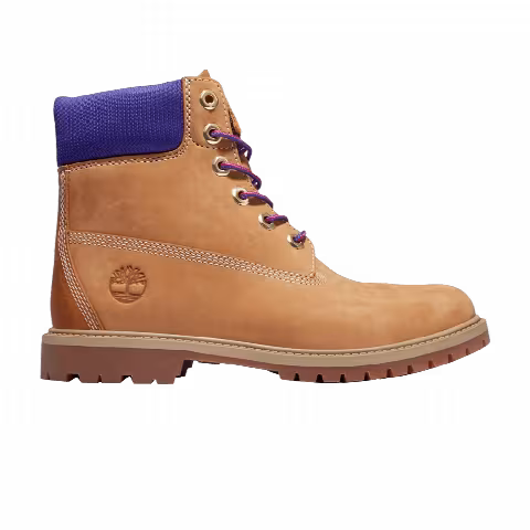 Timberland Wmns 6 Inch Premium Boot 'Wheat Purple'