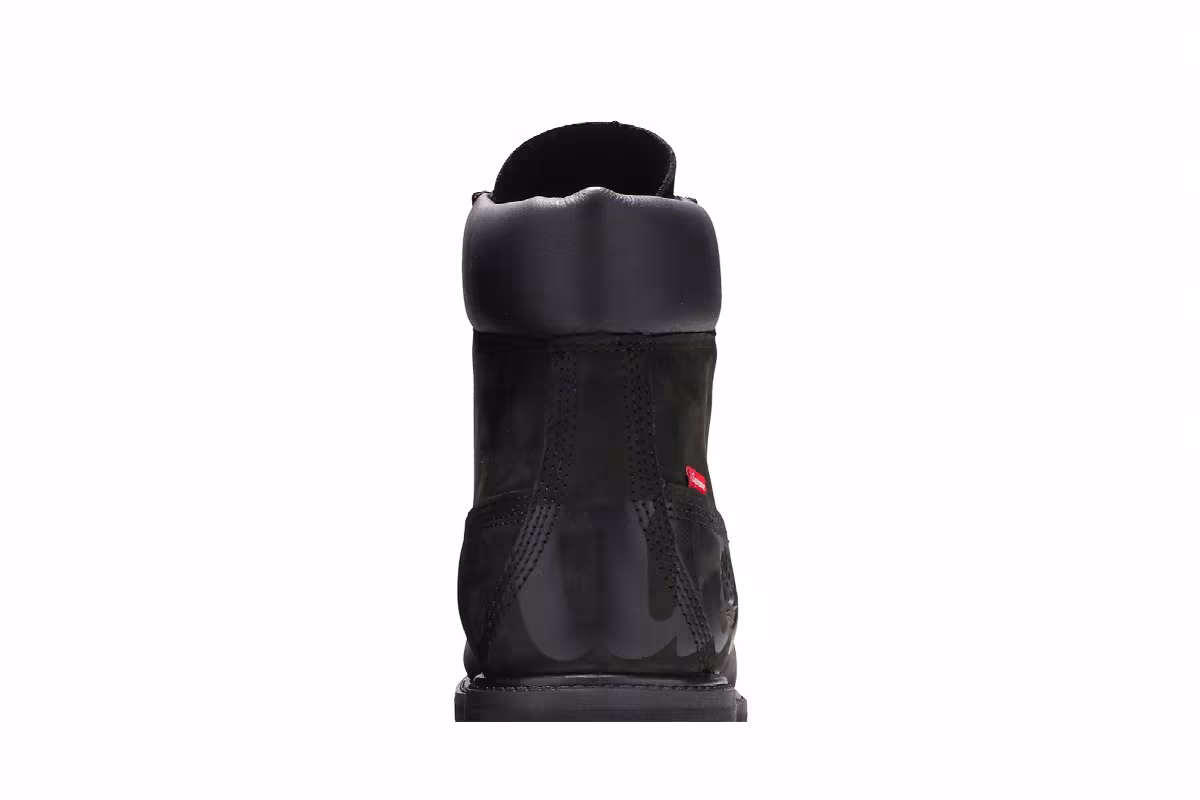 Supreme x Timberland 6 Inch Premium Waterproof Boot Big Logo - Black, view 8