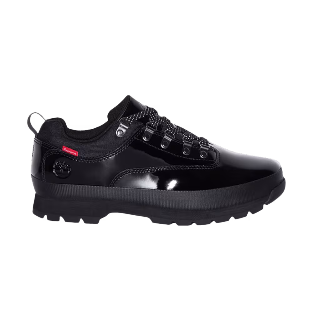 Supreme x Timberland Euro Hiker Low Triple Black