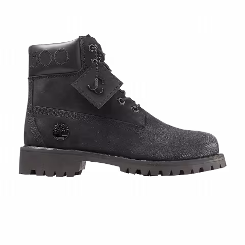 Jimmy Choo x Timberland 6 Inch Premium Boot 'Black Glitter'