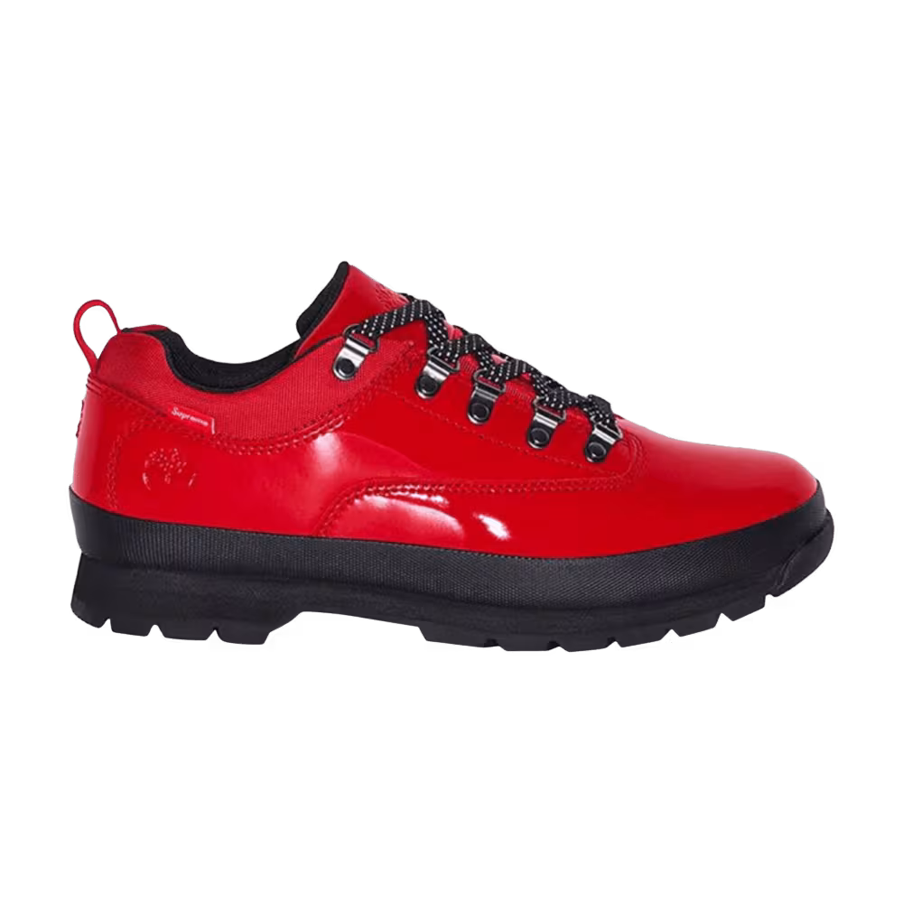 Supreme x Timberland Euro Hiker Low Red Black