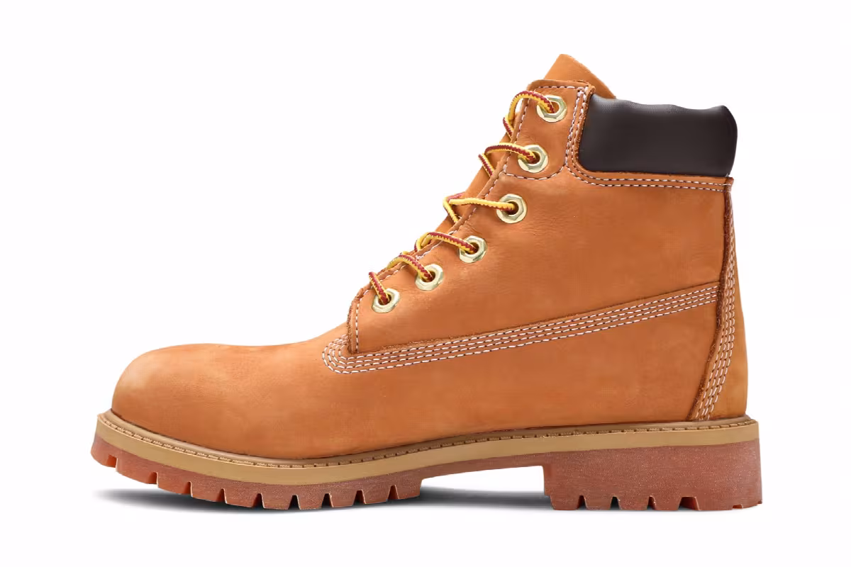 Timberland 6 Inch Classic Junior Wheat, view 4
