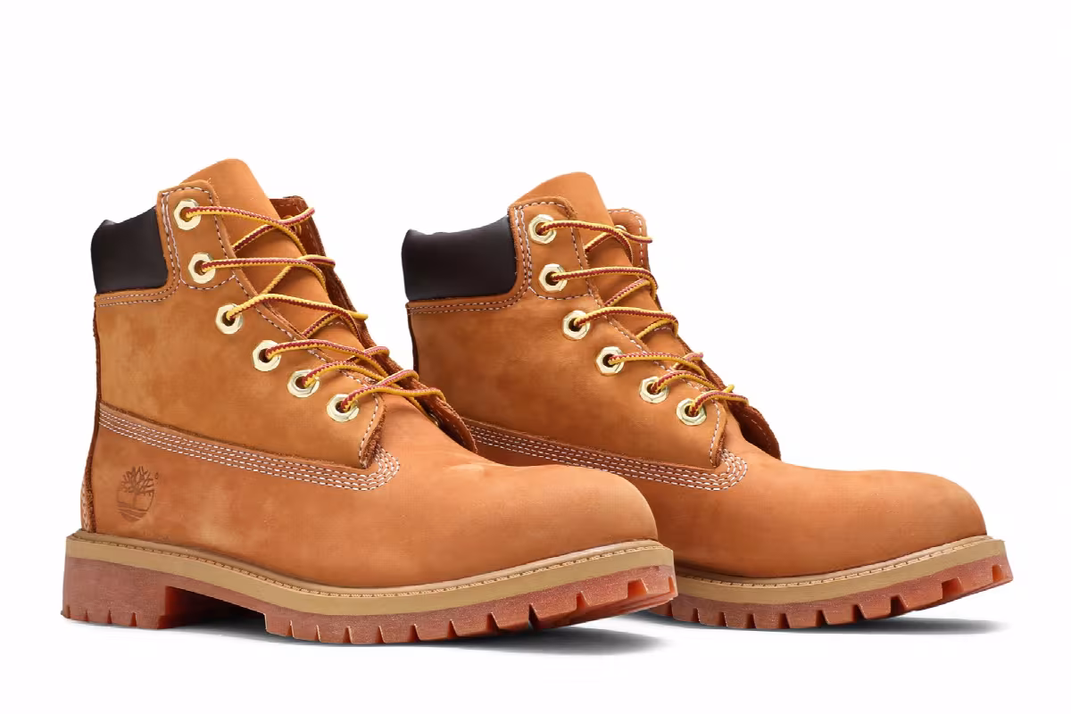 Timberland 6 Inch Classic Junior Wheat, view 9