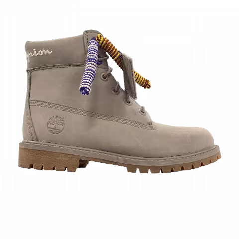 Champion x Timberland 6 Inch Premium Waterproof Boots 'Grey Nubuck'