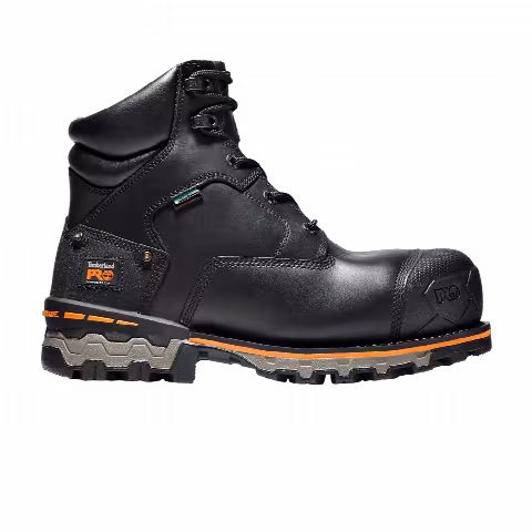 Timberland Boondock 6 Inch Composite Toe Waterproof Work Boot 'Black'