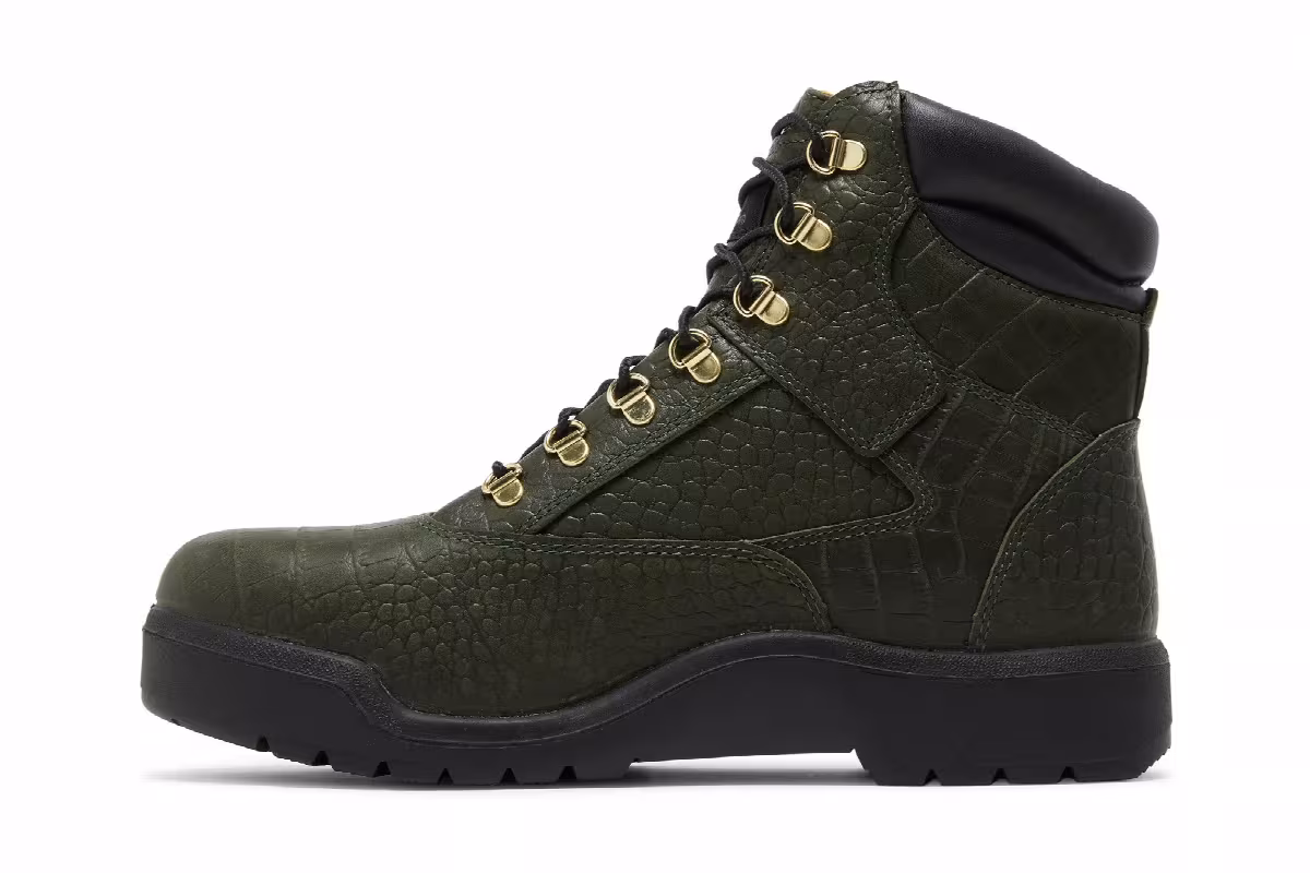 Timberland 6 Inch Field Boot Crocodylian, view 4