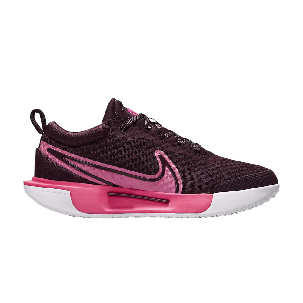 Women's NikeCourt Zoom Pro Premium Burgundy Crush Hyper Pink