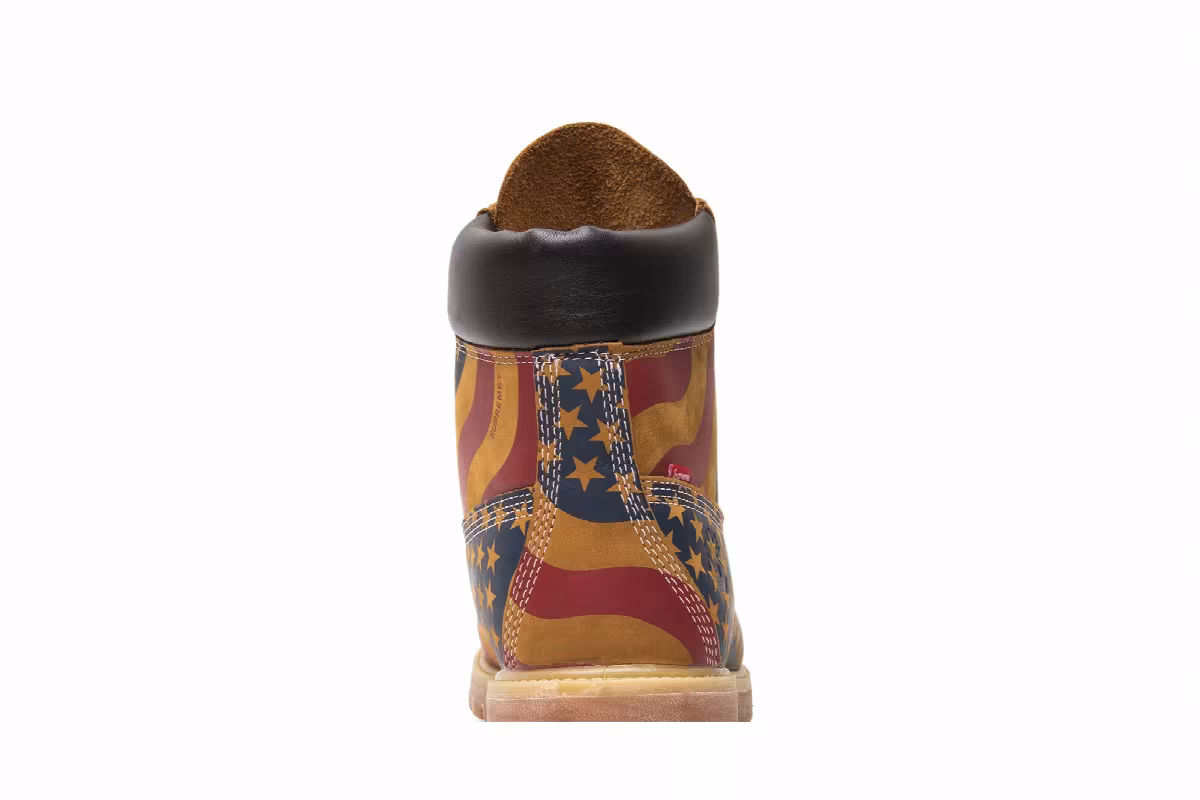 Supreme x Timberland 6 Inch Premium Boot American Flag, view 8