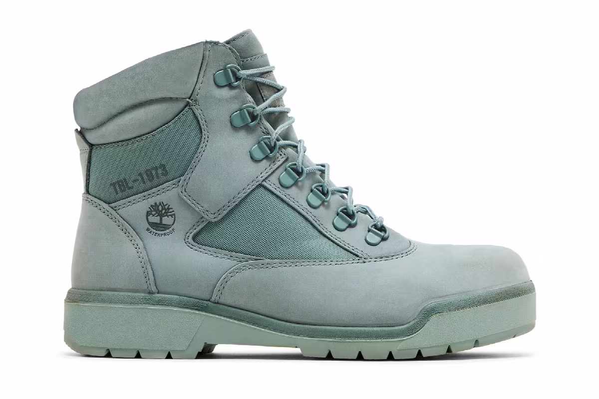 Timberland Villa x 6 Inch Field Boot Jade Dust, view 2