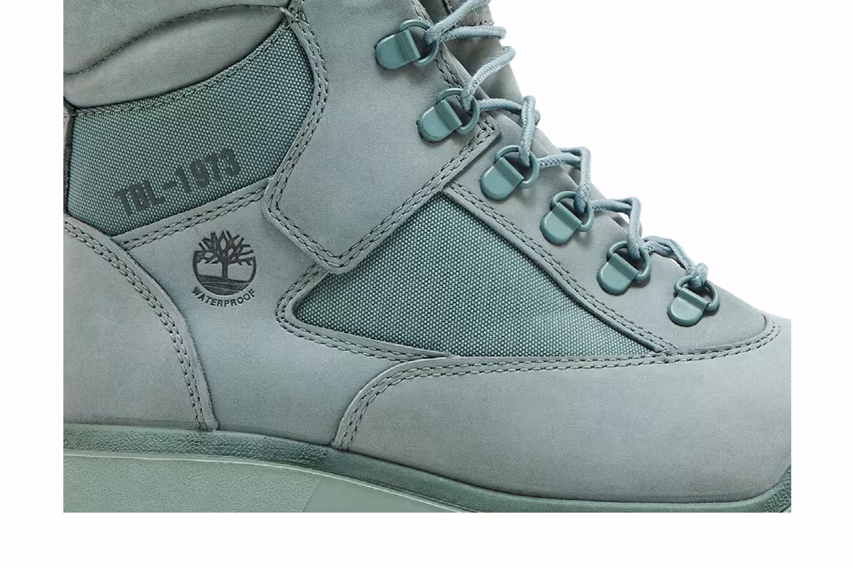 Timberland Villa x 6 Inch Field Boot Jade Dust, view 3