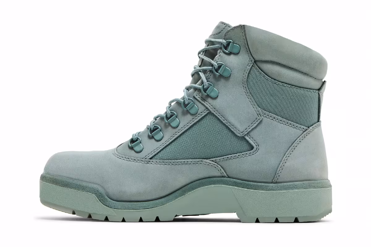 Timberland Villa x 6 Inch Field Boot Jade Dust, view 4